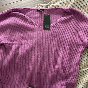 Wild fable magenta sweater